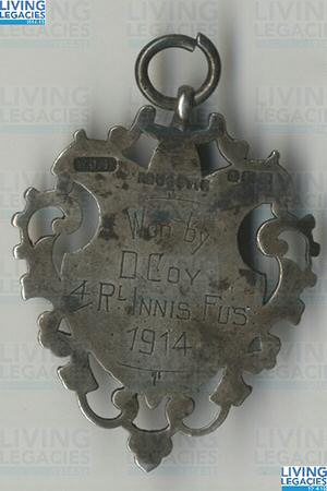 ID415 - Artefacts relating to - William Spence Pte. Royal Inniskilling Fusiliers